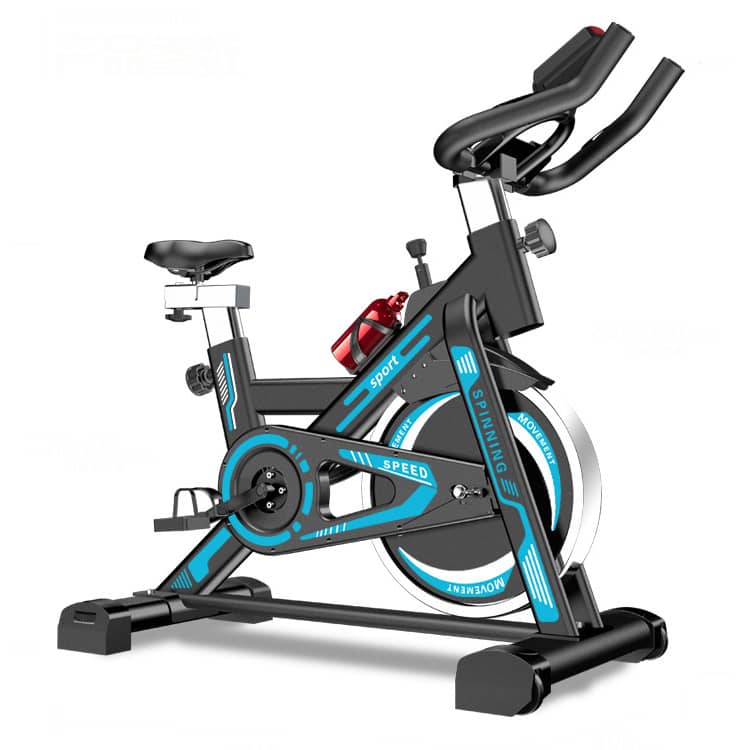 Vélo d'appartement ultra-silencieux équipement d'exercice de gymnastique à domicile système de freinage magnétique pour la perte de poids en acier
