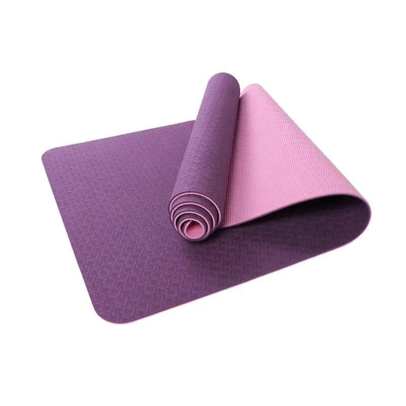 Tapis de yoga antidérapant imperméable à l'eau haute densité facile à nettoyer