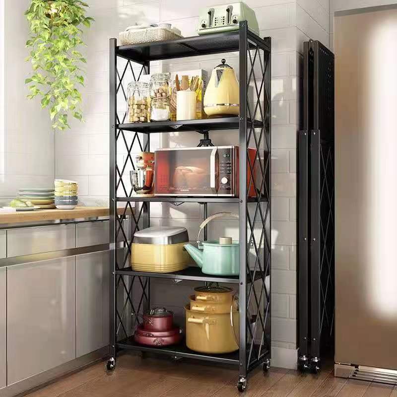 Etagère de rangemet pliable de 5 niveaux