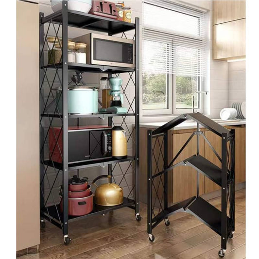 Etagère de rangemet pliable de 5 niveaux