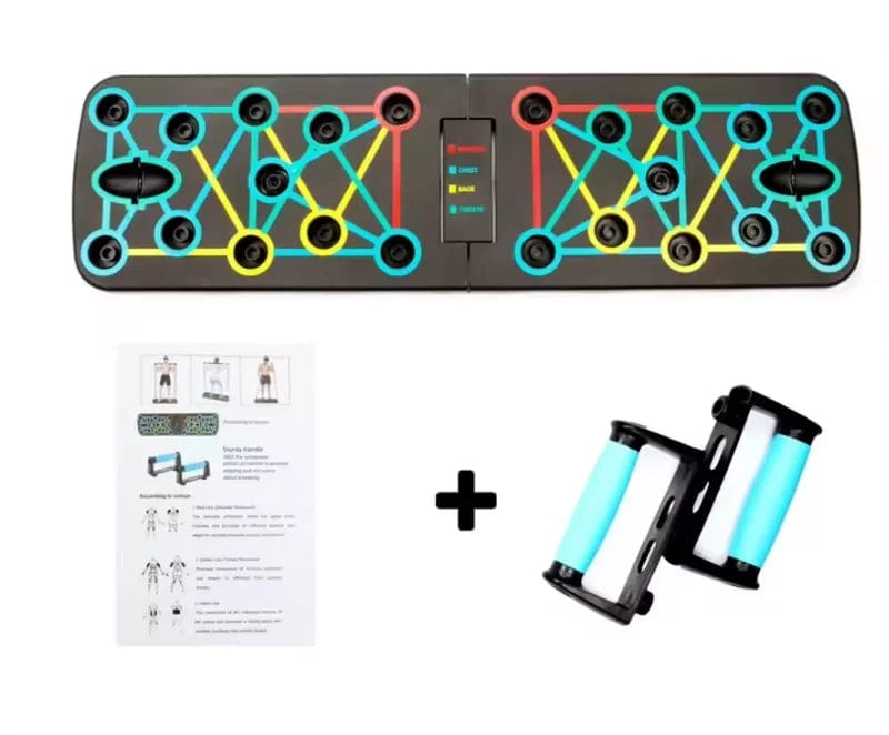 Planche de pompe multifonction pliable