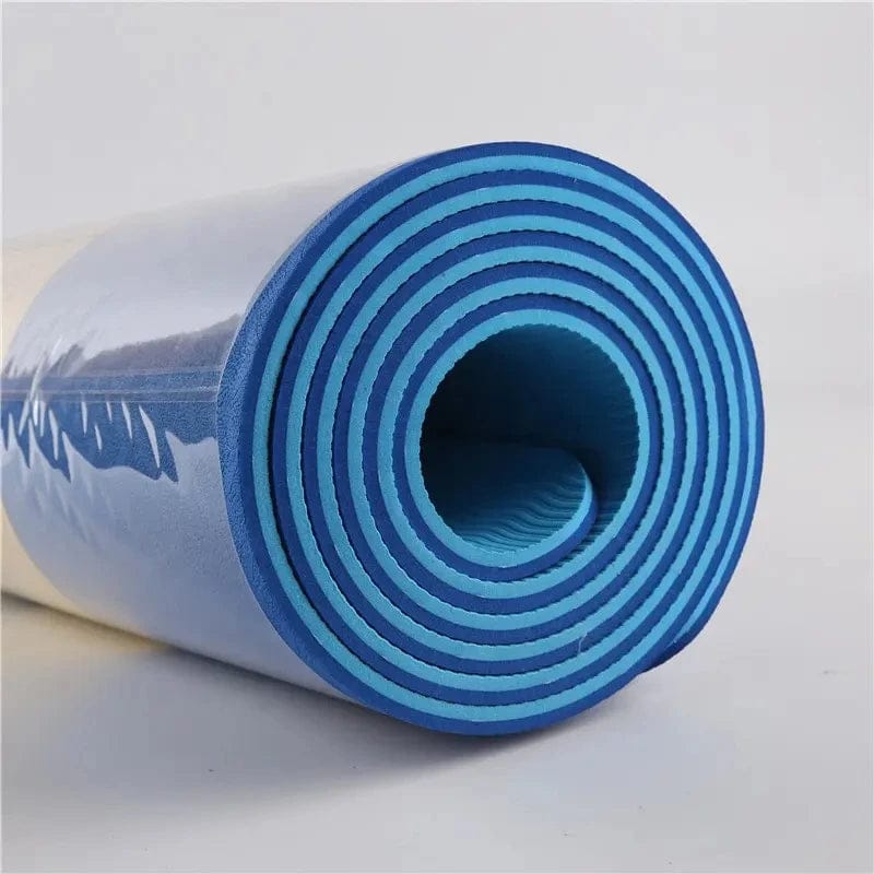 Tapis de yoga antidérapant imperméable à l'eau haute densité facile à nettoyer