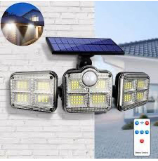 Projecteur LED Solaire avec Détecteur de Mouvement