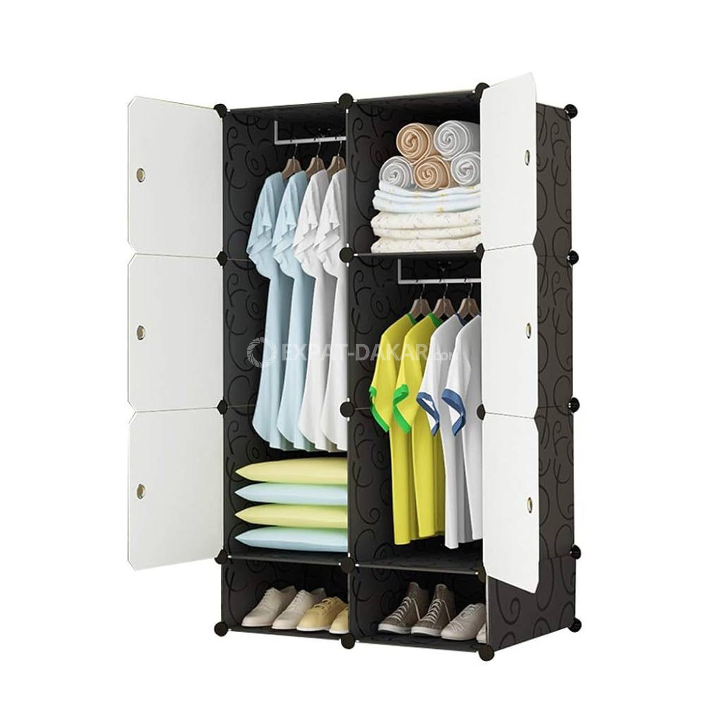 22000fcfa Armoire 2 battants en plastique