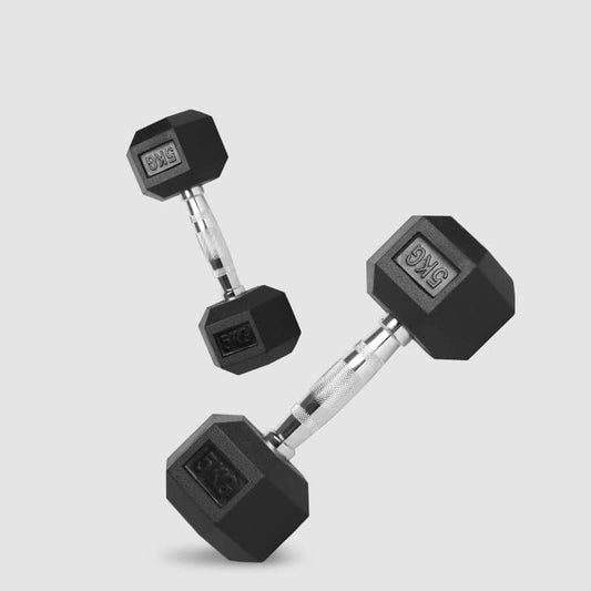 Haltères de fitness en acier haute qualité 5kg