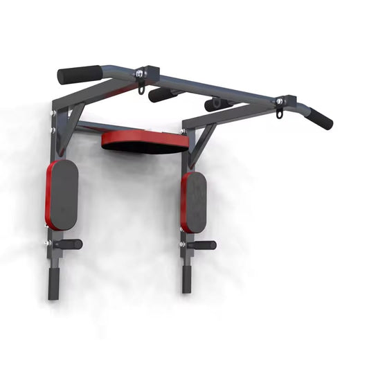 Barre de traction murale pour gymnastique à domicile, tout en un, avec menton, pour le fitness
