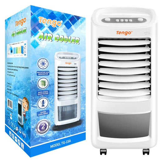 Climatiseur à eau électrique Tengo TG 15A, nouveau modèle 2022, refroidisseur d'air pour processeur, utilisation d'eau, refroidisseur d'air de 120 litres, petit