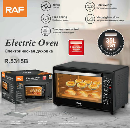 Raf Brand 35 Litres Meilleur four grille-pain à convection de comptoir Four à pizza électrique