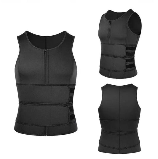 Gilet dégraissant de sauna pour hommes