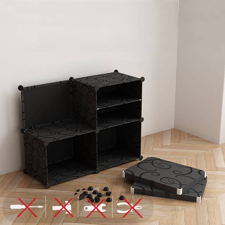 Rangement chaussure en plastique 36 paires