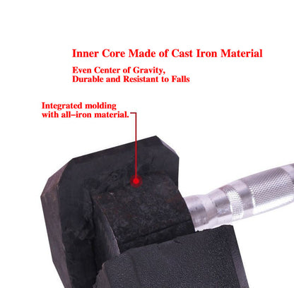 27000fcfa Haltères hexagonales d'haltérophilie 7.5KG