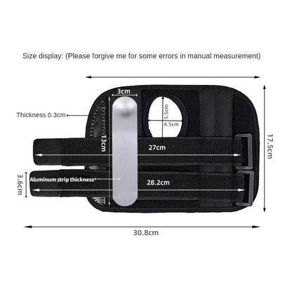 8000 FCFA Nouveau poignet noir orthèse pour ganglion kyste arthrite canal carpien respirant Sport Fitness poignet soutien