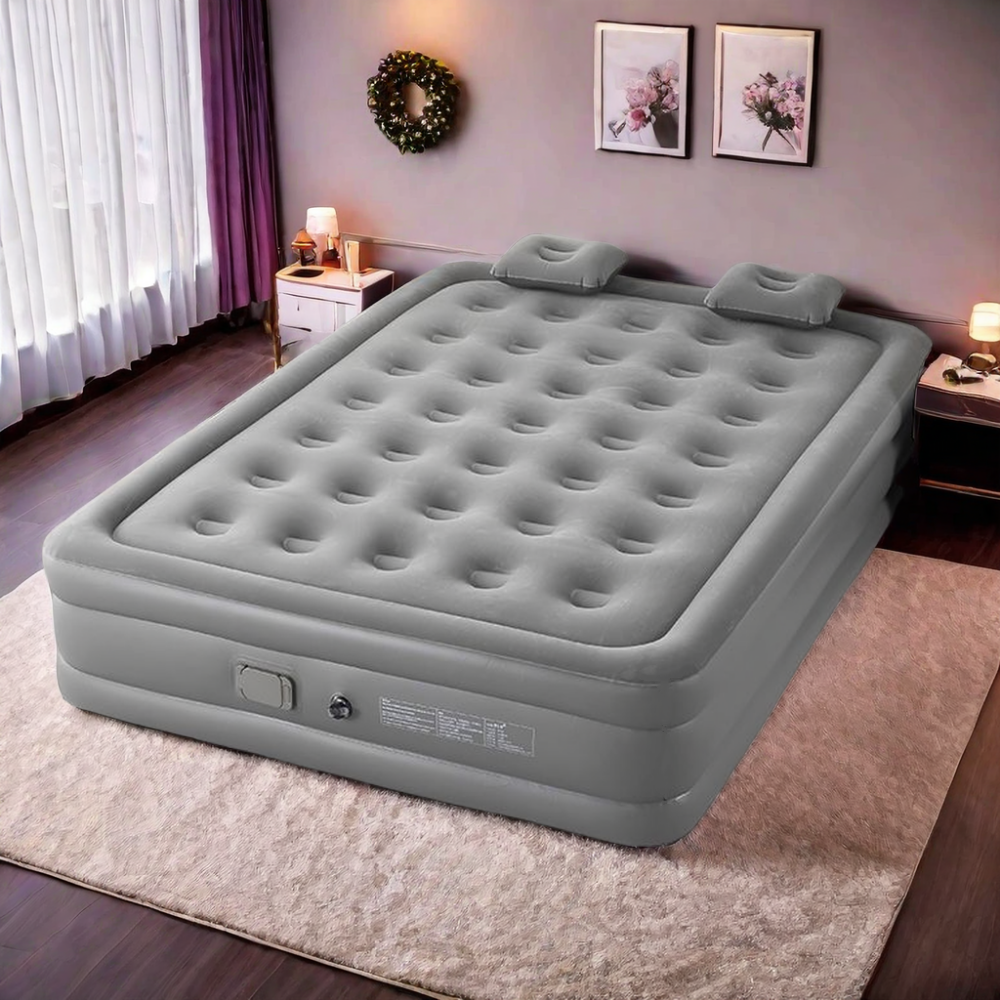 45000 FCFA matelas gonflable 2 places avec pompe intégré