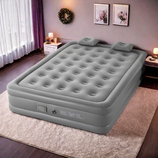 45000 FCFA matelas gonflable 2 places avec pompe intégré