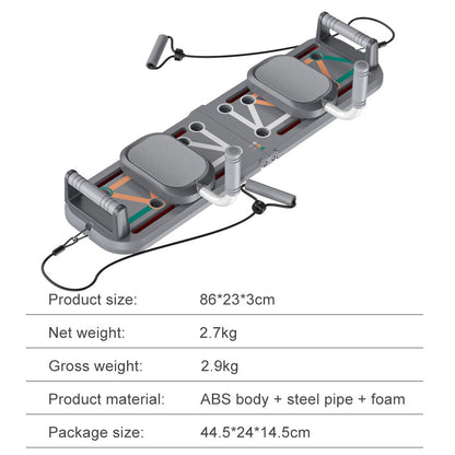 20000 FCFA Planche d'entraînement de forme physique professionnelle Support plat musculaire à usage domestique Matériau ABS pour les barres de poussée des muscles de la poitrine